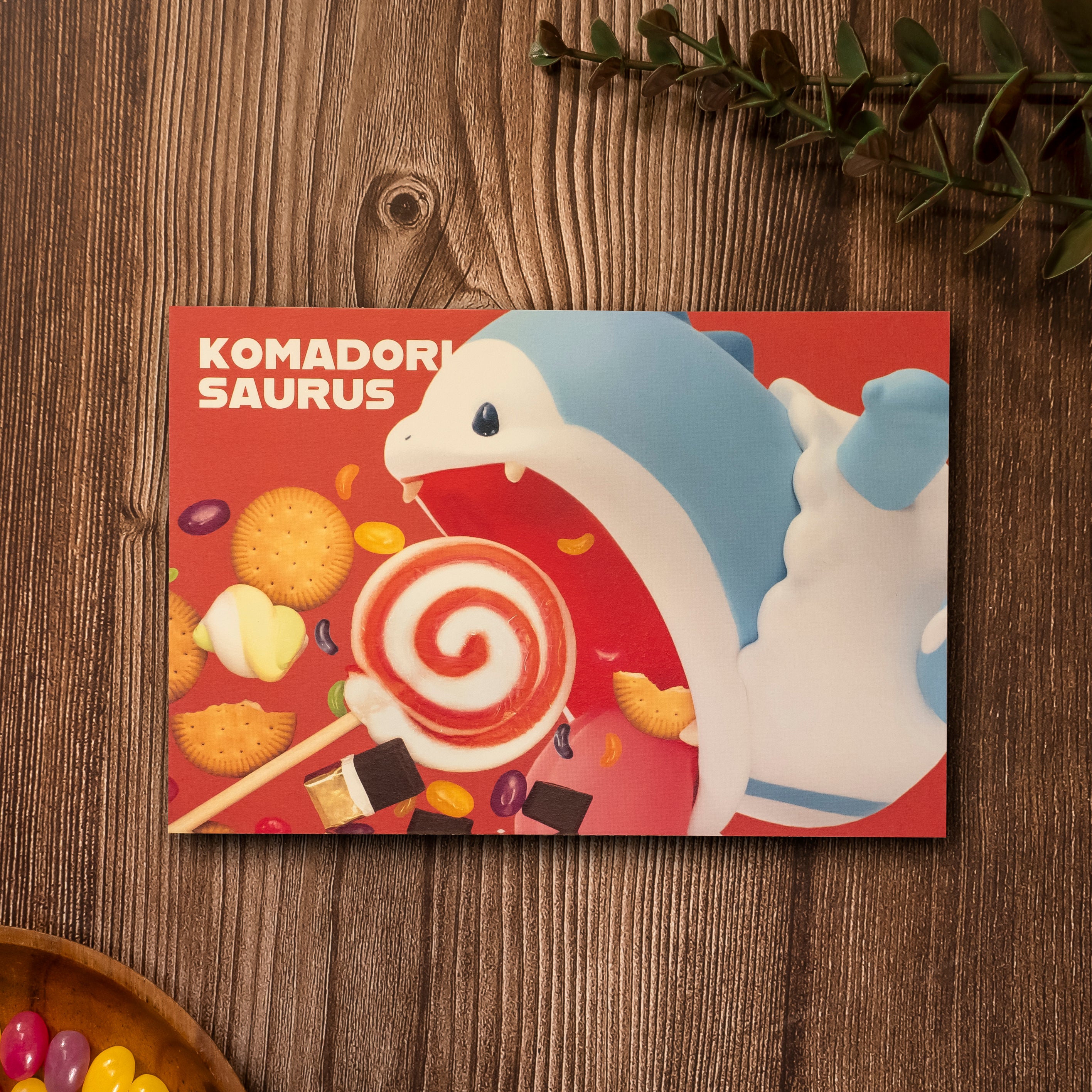 Animist "KOMADORISAURUS" Postcard