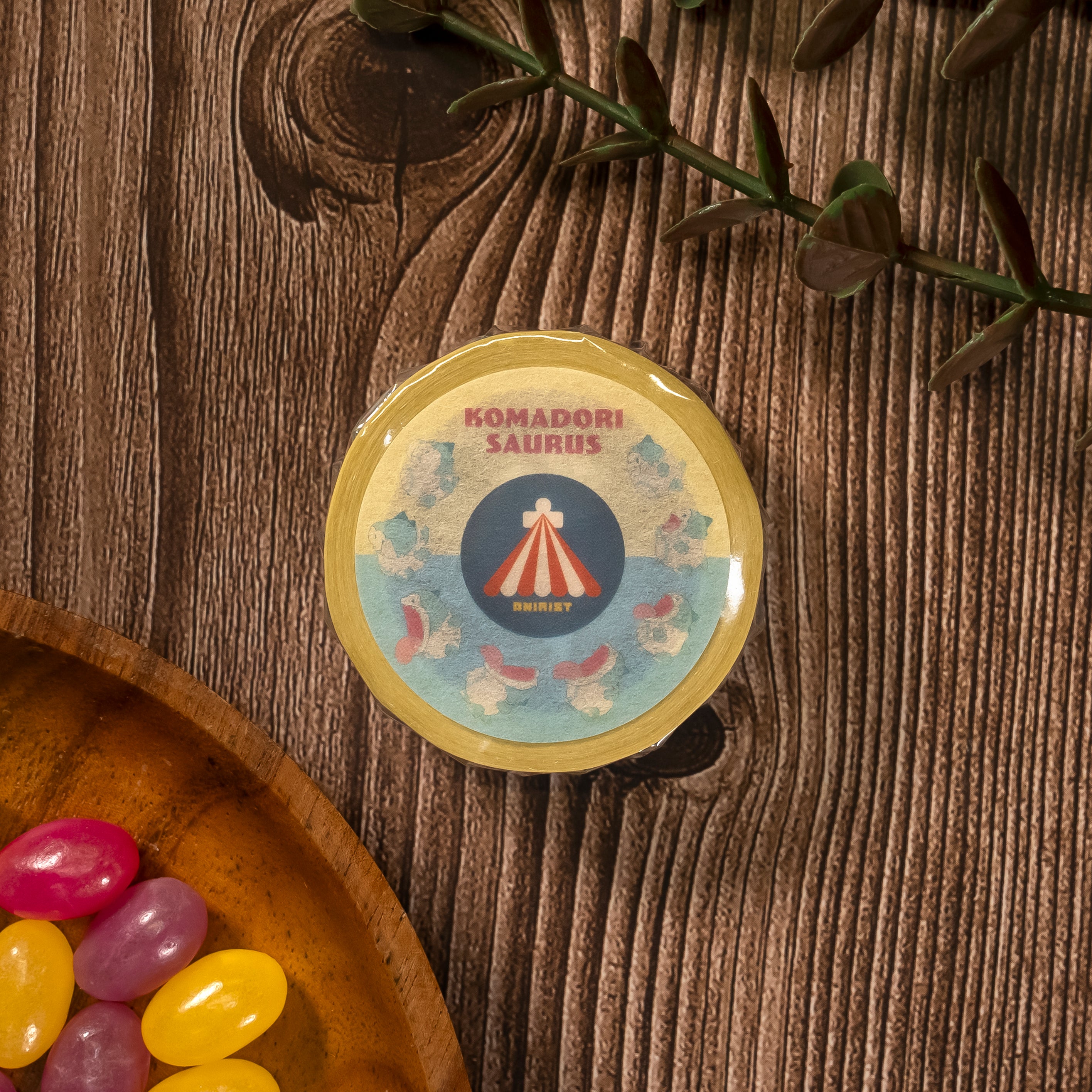 Animist "KOMADORISAURUS" Masking tape