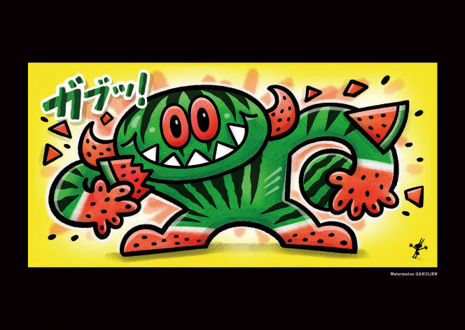 ガブリアン イラストA Watermelon GABULIEN