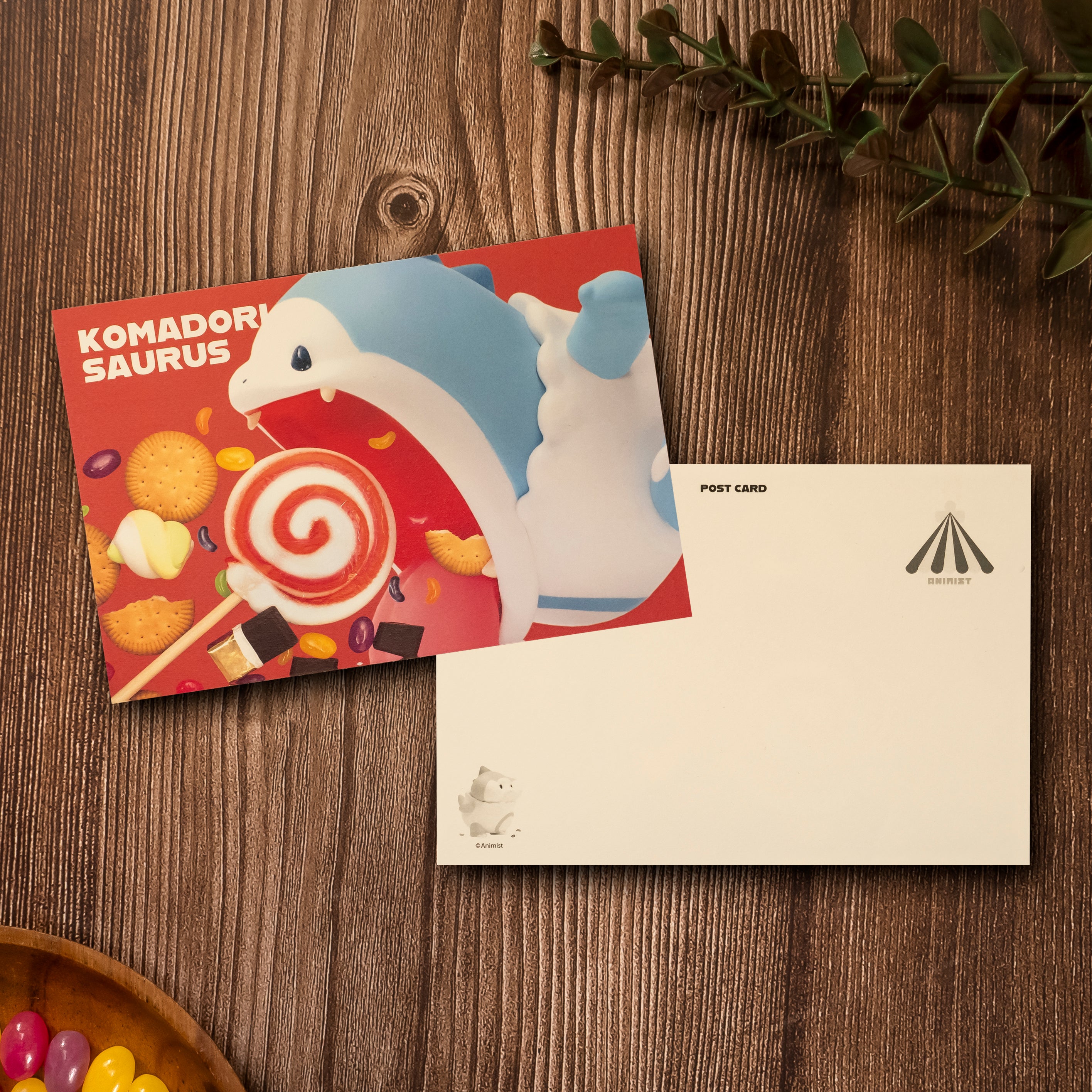 Animist "KOMADORISAURUS" Postcard