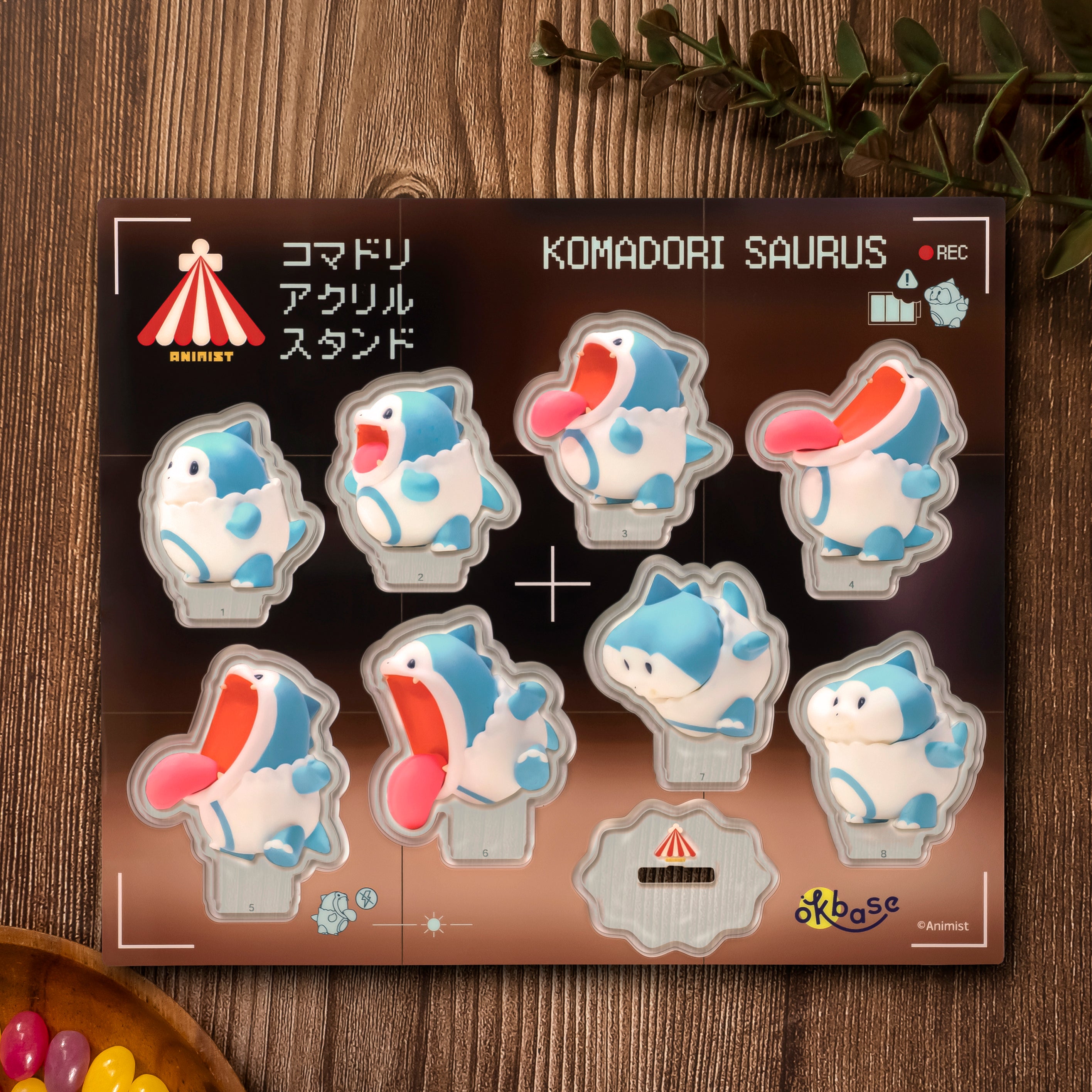 Animist "KOMADORISAURUS" Acrylic Stand