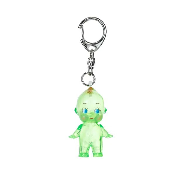 5cm Colored Clear Green Obitsu Kewpie Doll with Key Ring