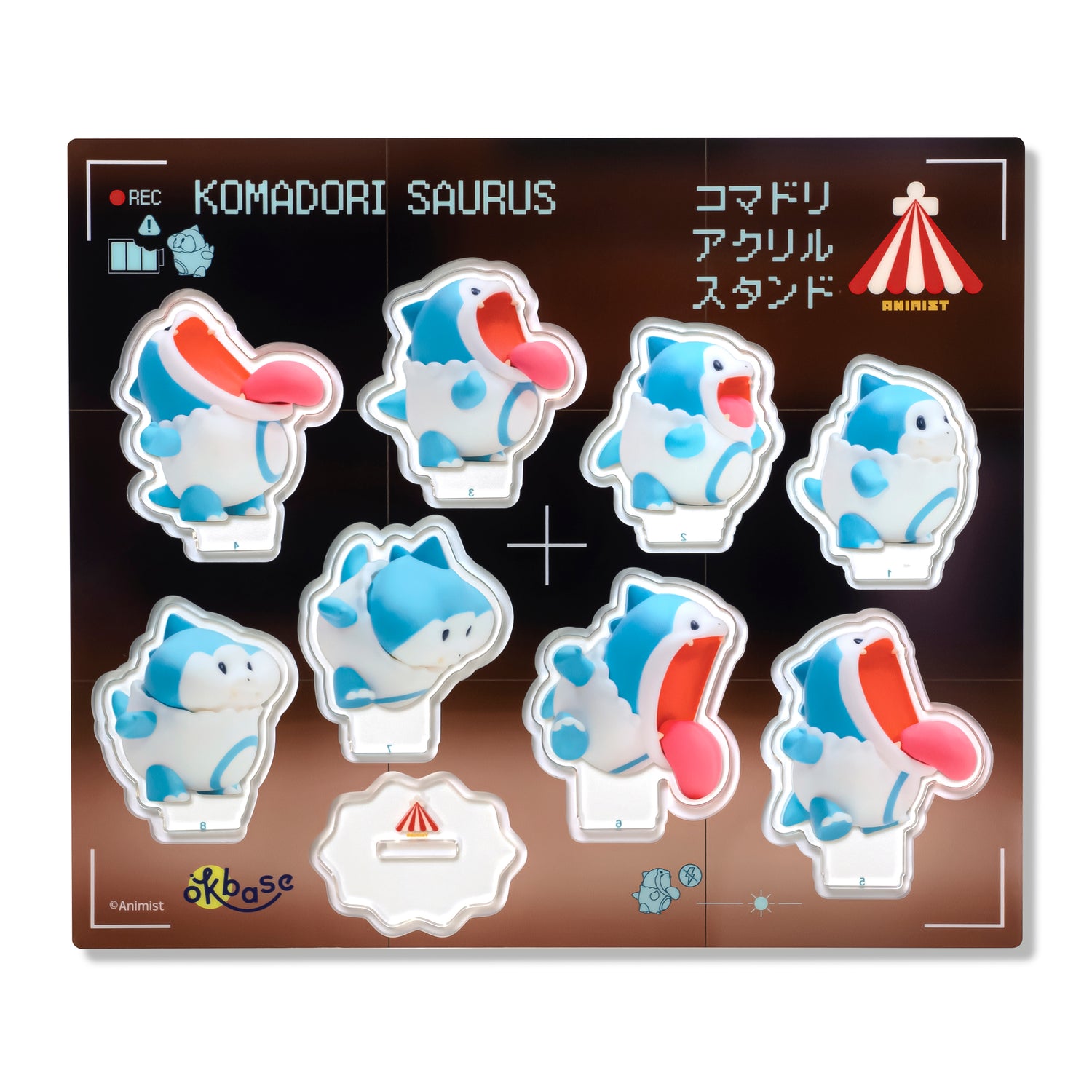 Animist "KOMADORISAURUS" Acrylic Stand