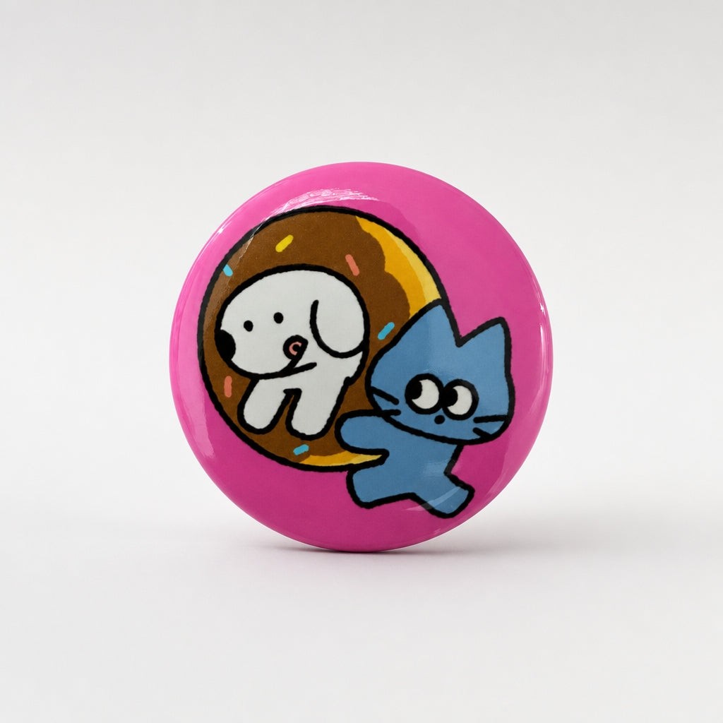 Badge_Pink【Bumpy】