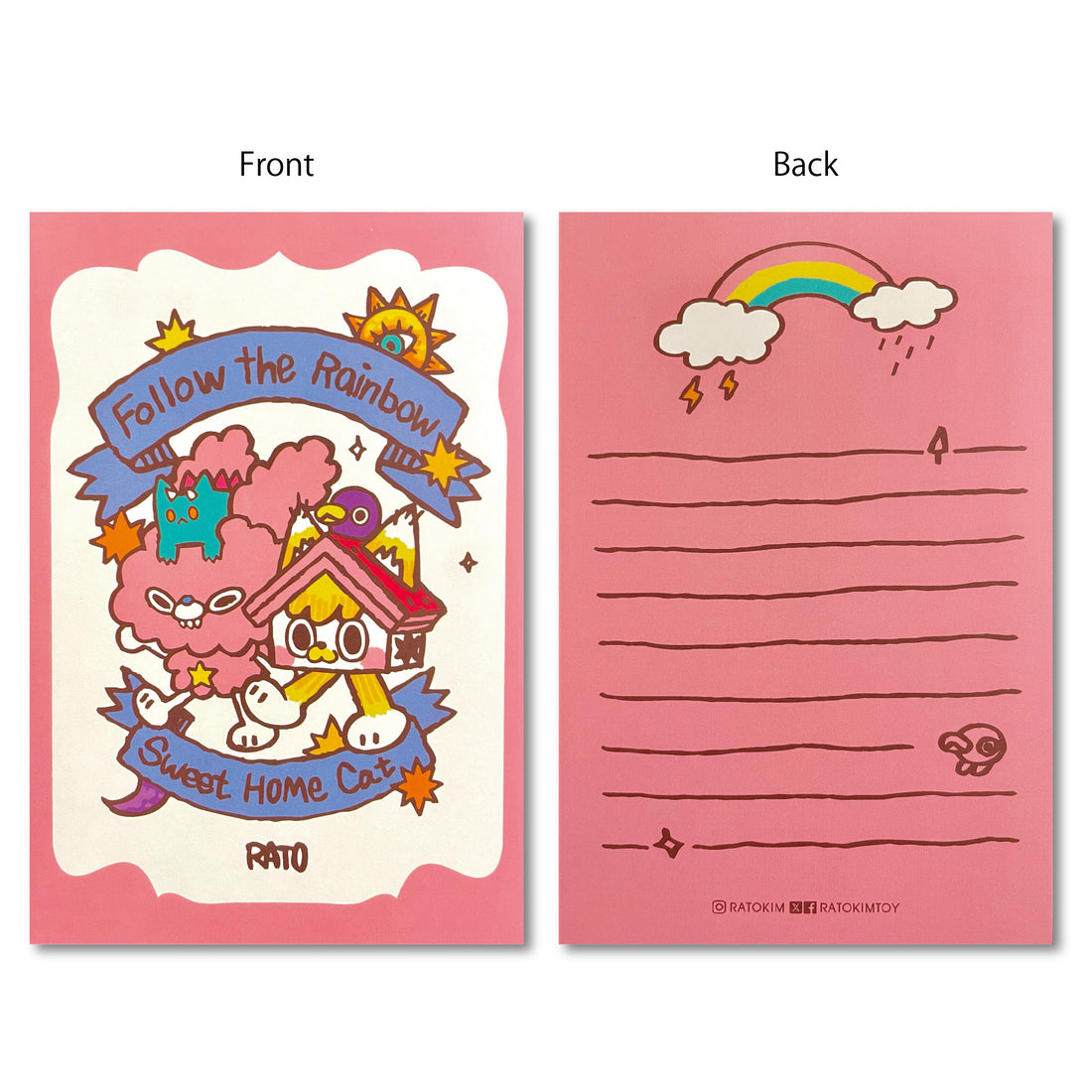 Postcard ~Follow the rainbow~
