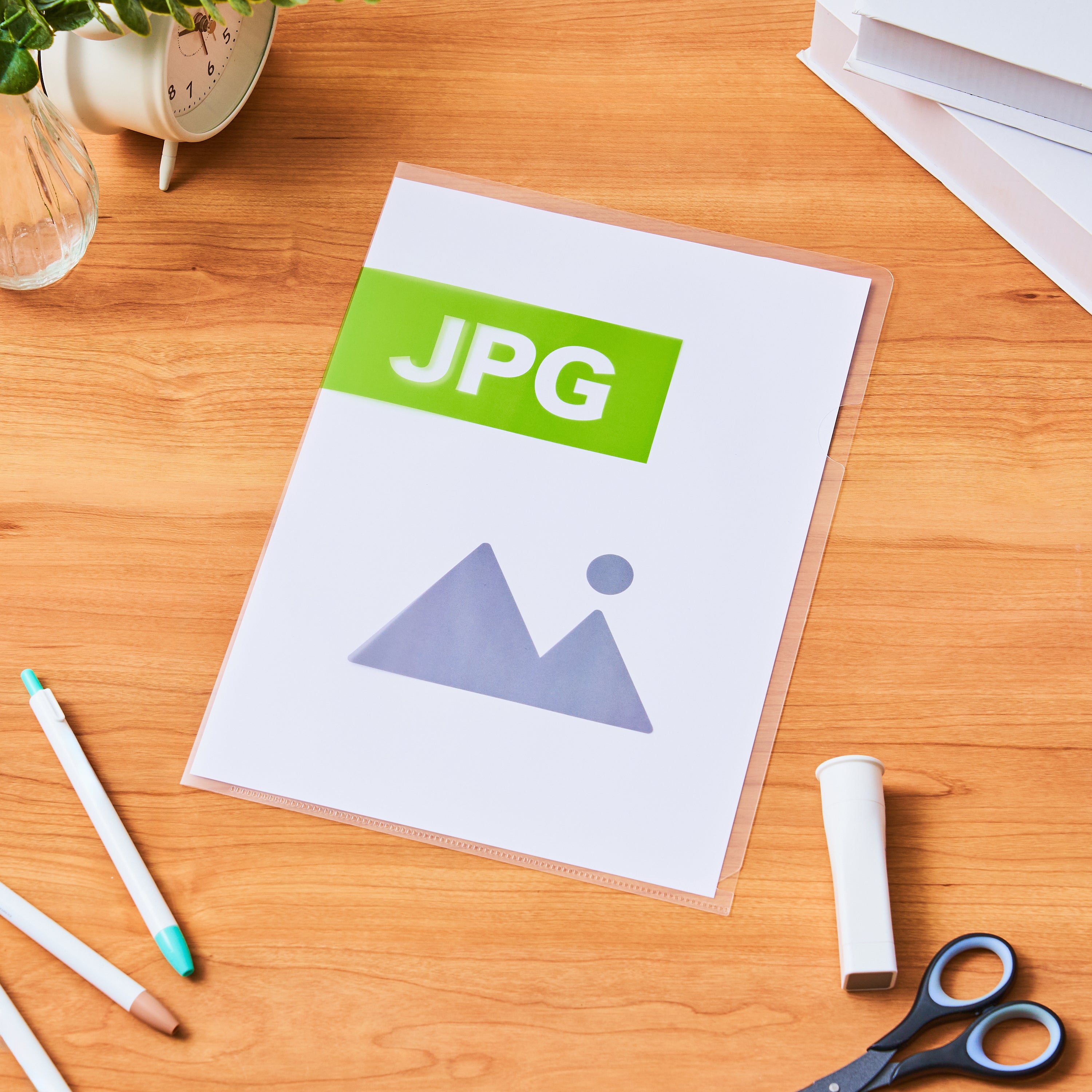 Sekino A4 Clear File (JPG Ver.)