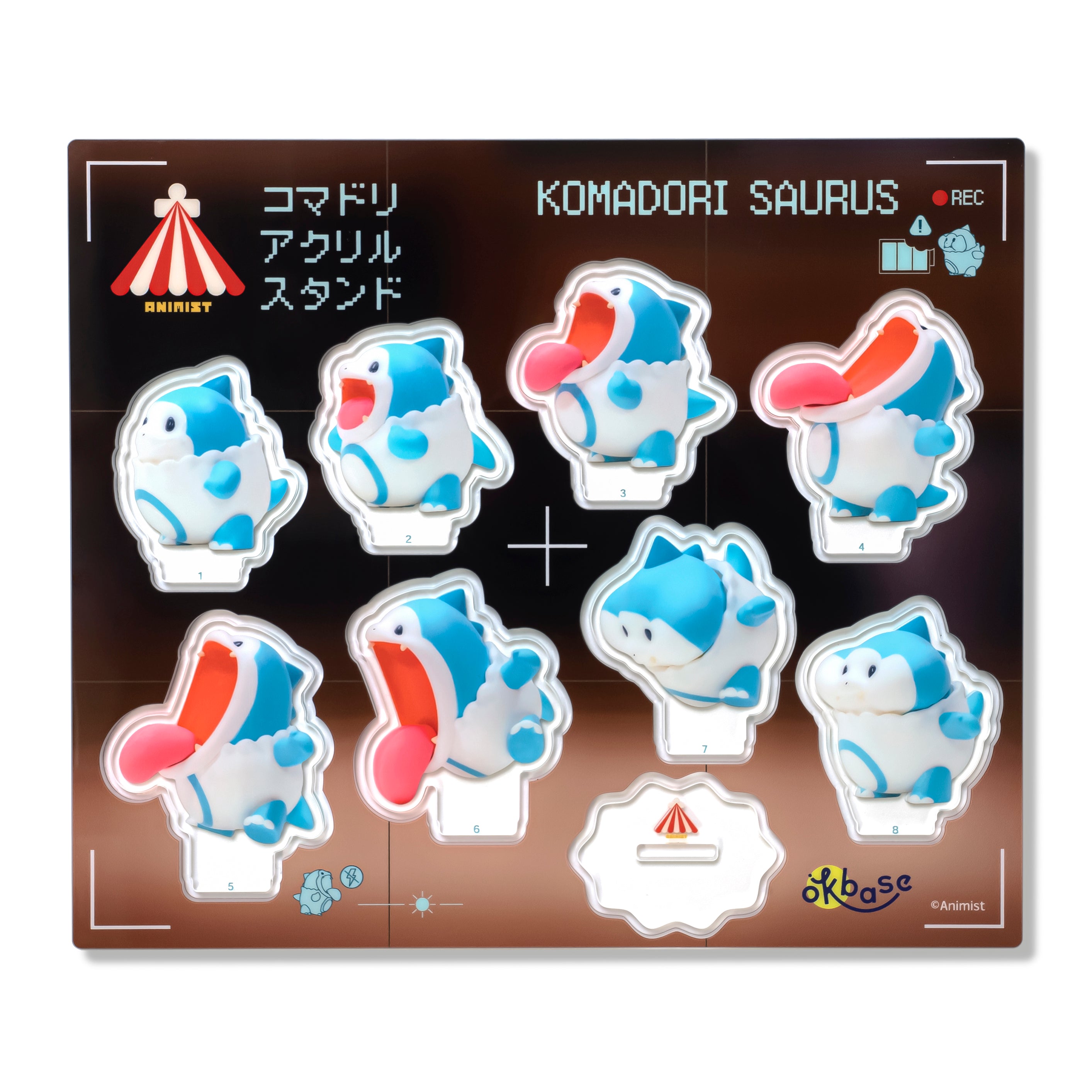 Animist "KOMADORISAURUS" Acrylic Stand
