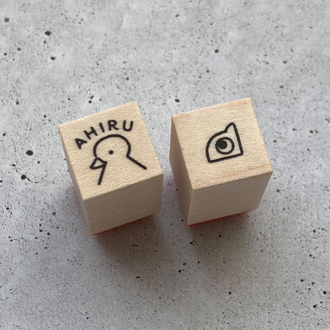 【2個セット】ラバースタンプ