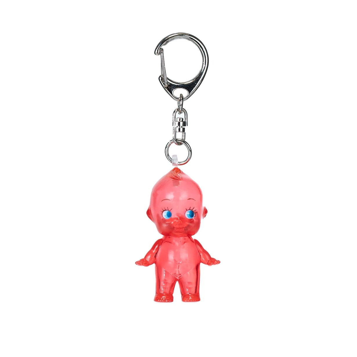 5cm Colored Clear Red Obitsu Kewpie Doll with Key Ring