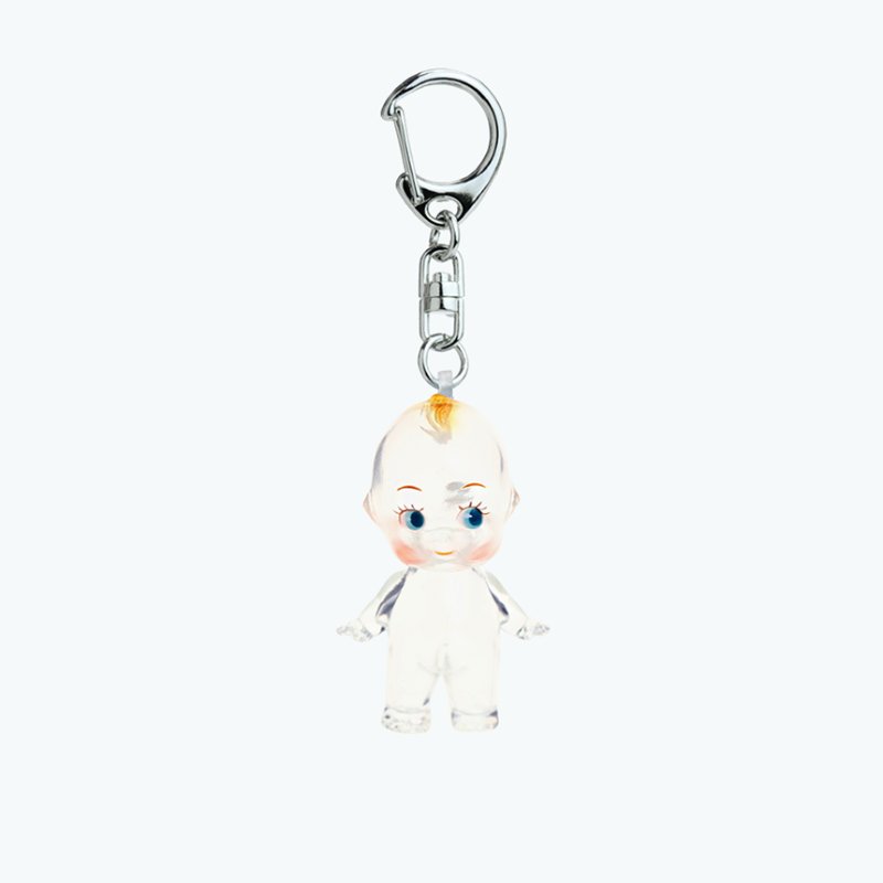 5cm Clear Obitsu Kewpie Doll with Key Ring 1