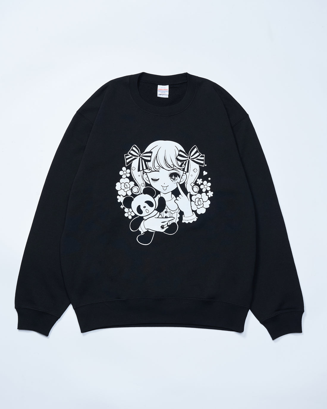 [omakeboshi] Sweatshirt –Black