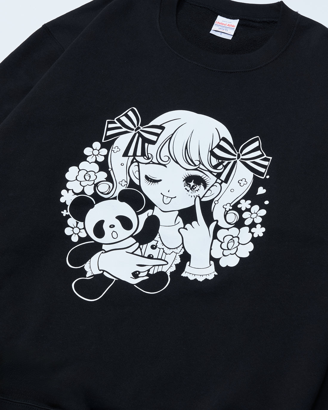 [omakeboshi] Sweatshirt –Black