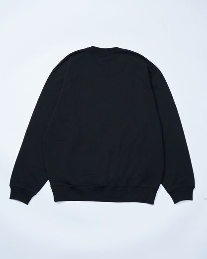 [omakeboshi] Sweatshirt –Black