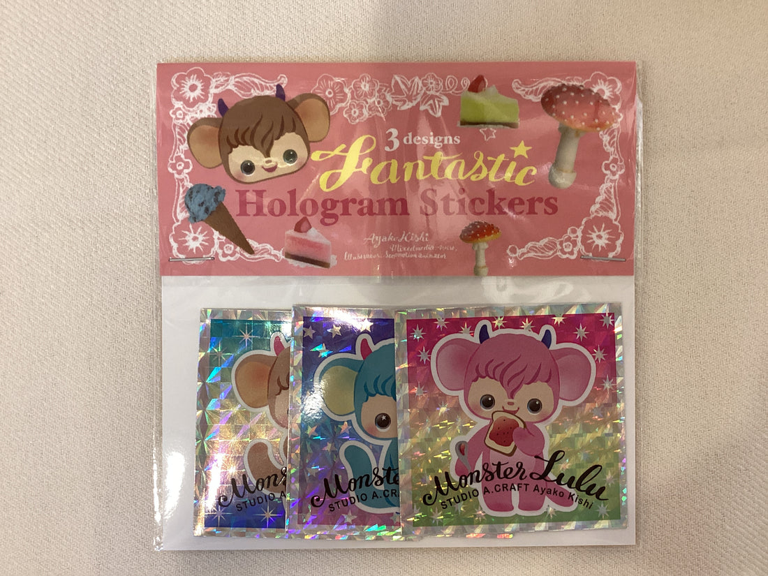 Glitter stickers -Ayako Kishi-