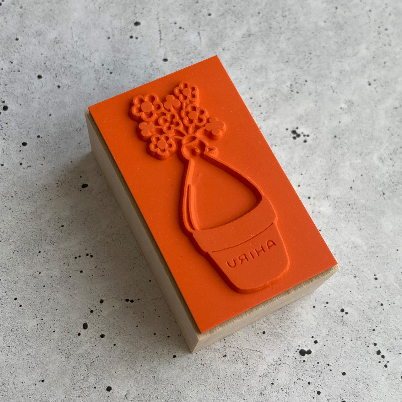 Rubber Stamp 　Flower【AHIRU LIFE.】