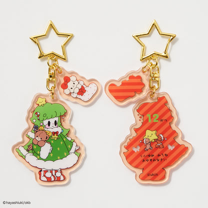 Potekko and Chocokko double acrylic keychain -Potekko&