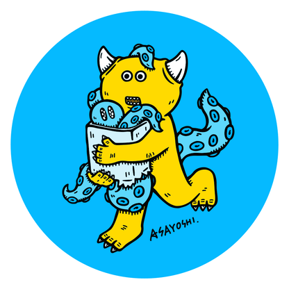 [Asayoshi]Round Sticker