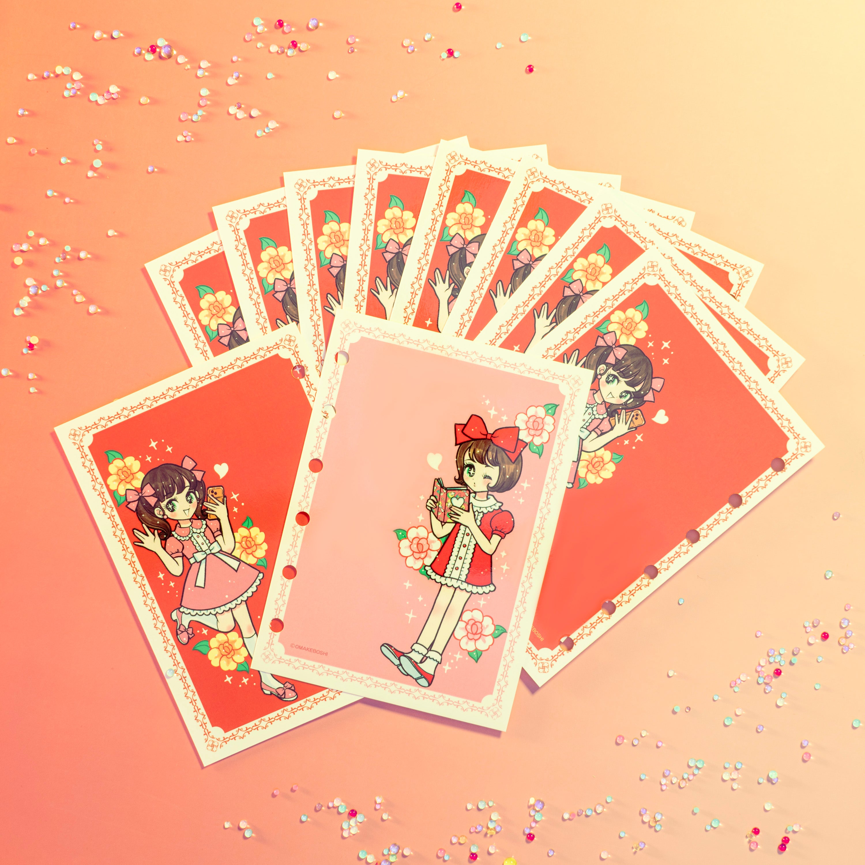 Sticker Album Refill Set (10 Sheets)[omakeboshi]