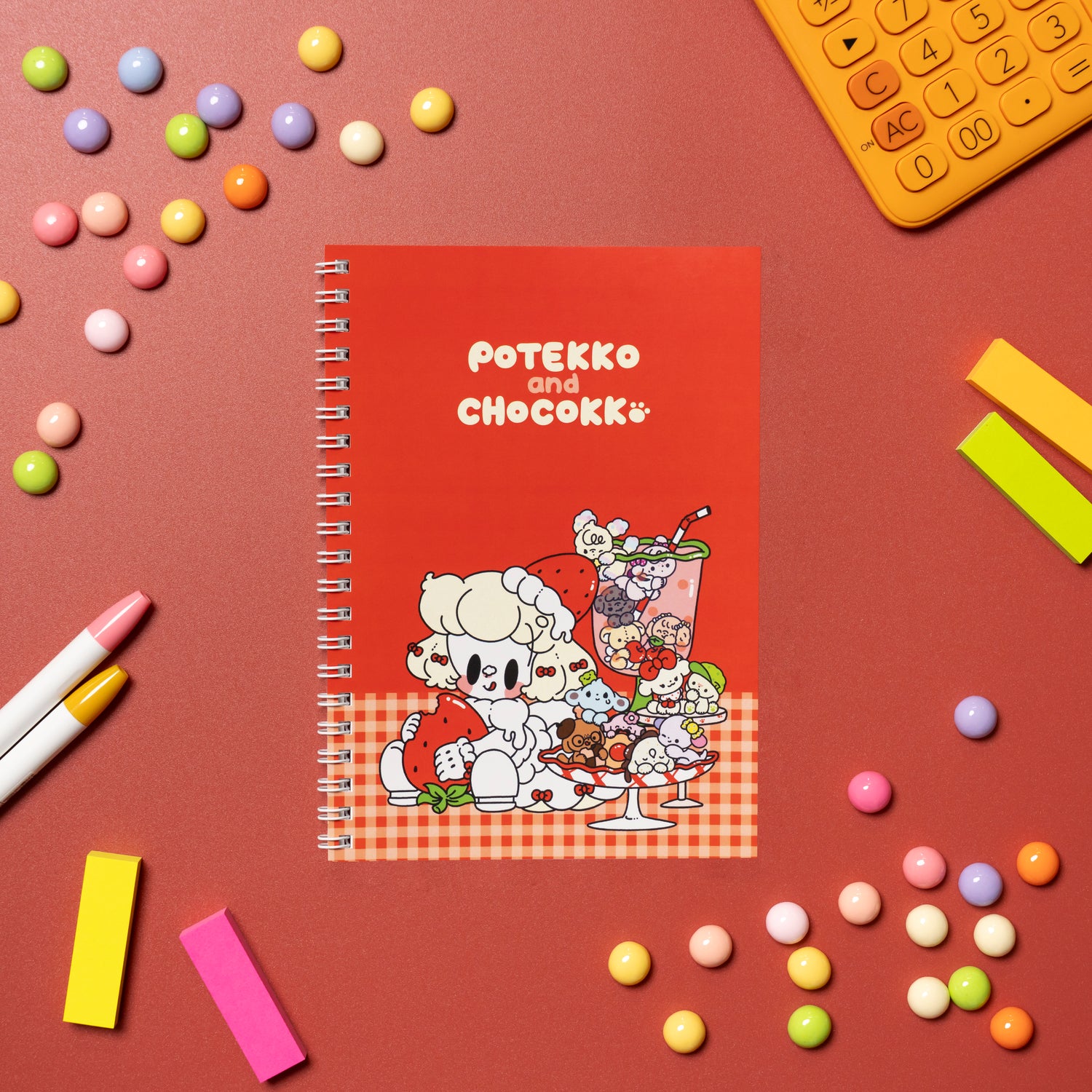 ぽてっことちょこっこ レトロ喫茶 B6リングノート
