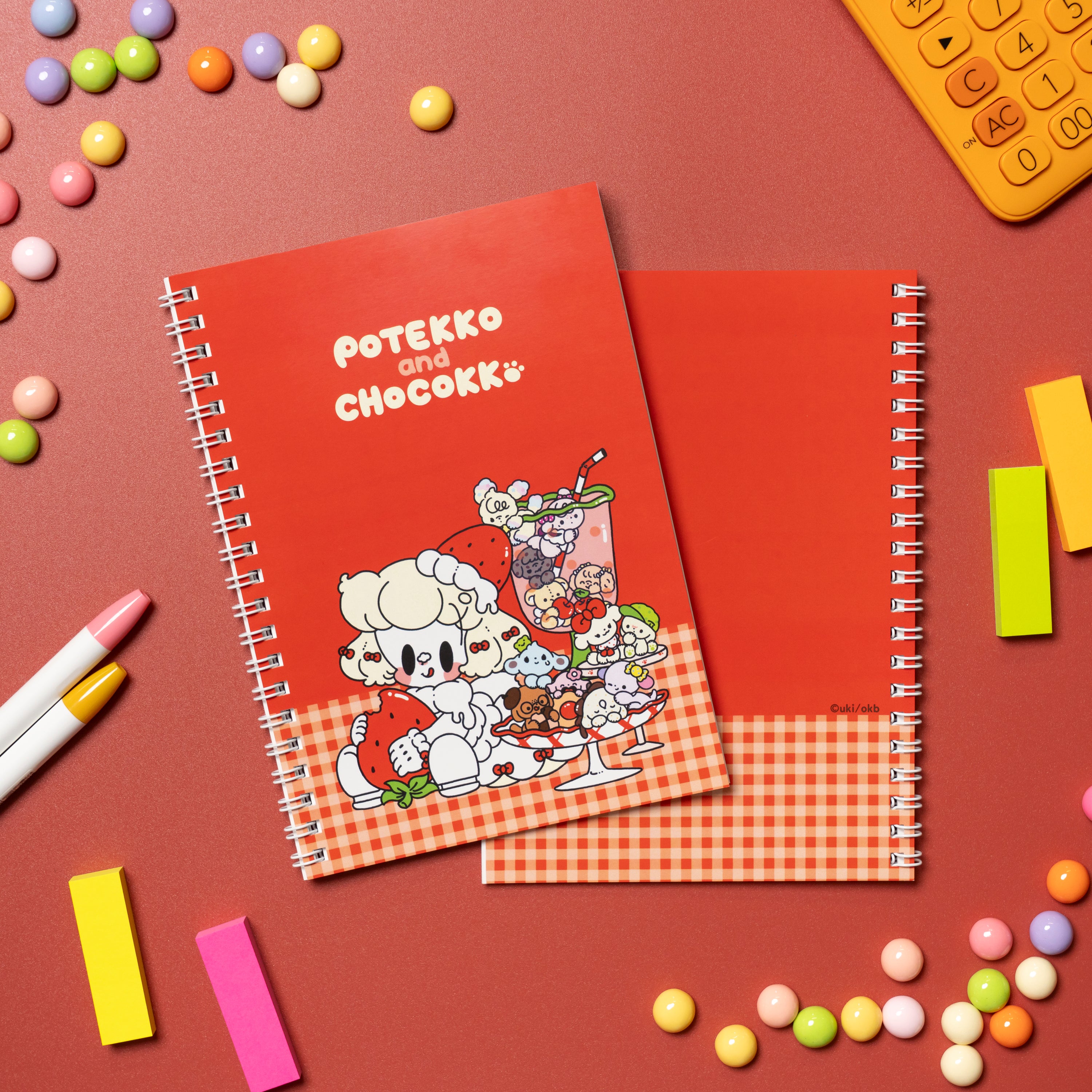 ぽてっことちょこっこ レトロ喫茶 B6リングノート