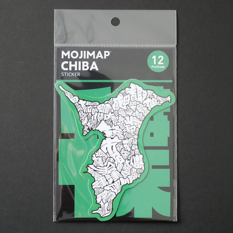 MOJIMAP DieCutSticker Chiba