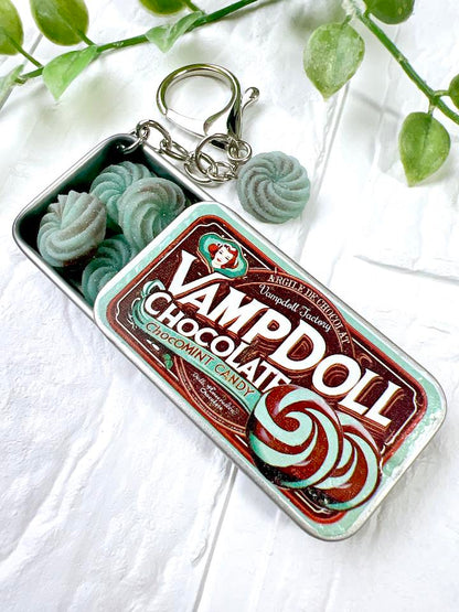 Candy Tin Bag Charm