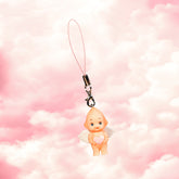 3.5cm Heart Obitsu Kewpie Doll Strap (Pink)