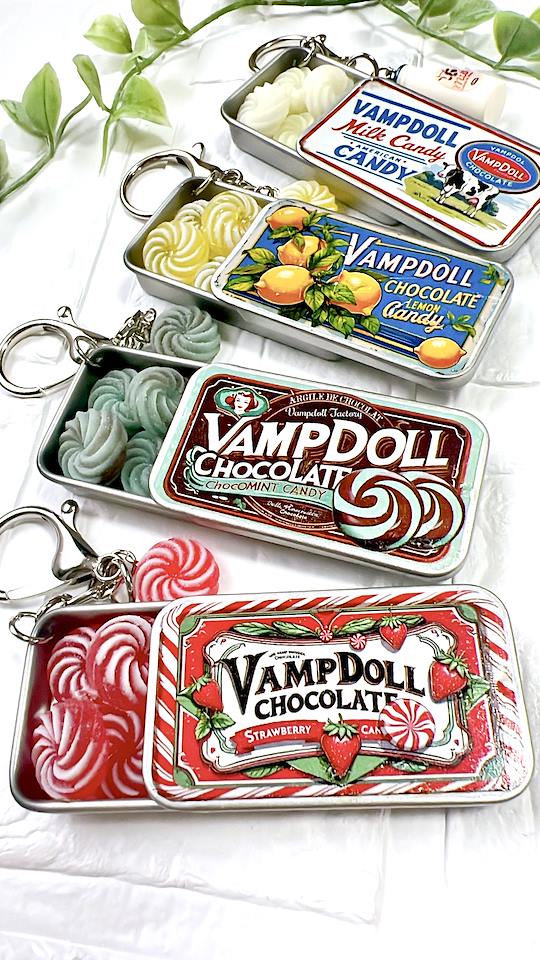 Candy Tin Bag Charm