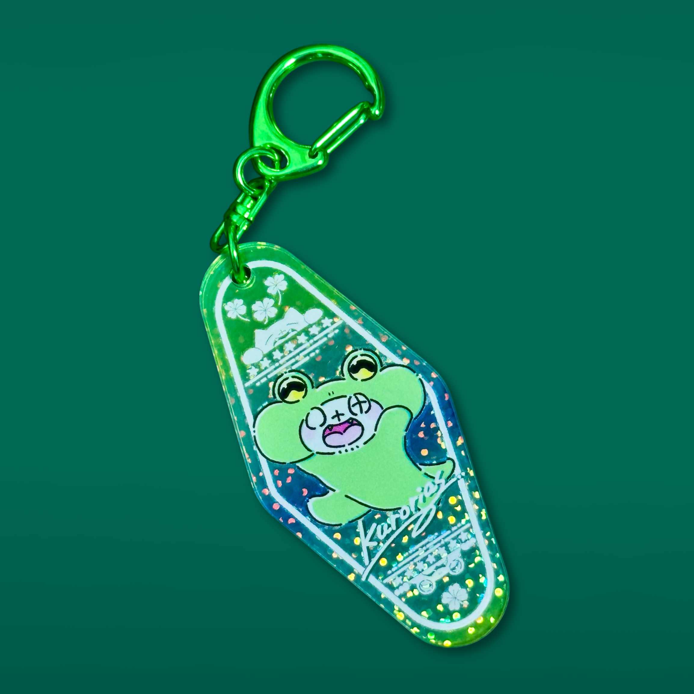 Michi Kuroria Diamond-Shaped Acrylic Keychain