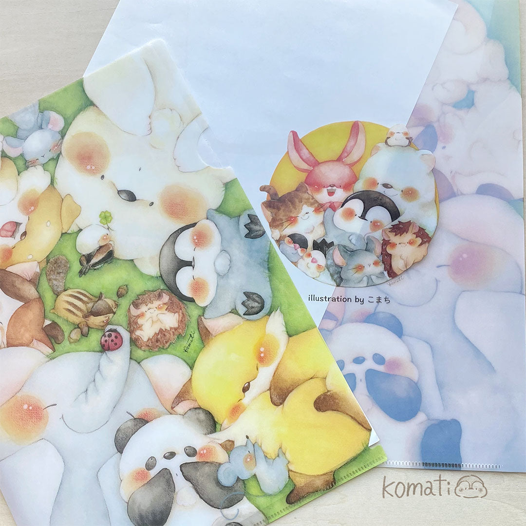 Clear File Folder【komati】