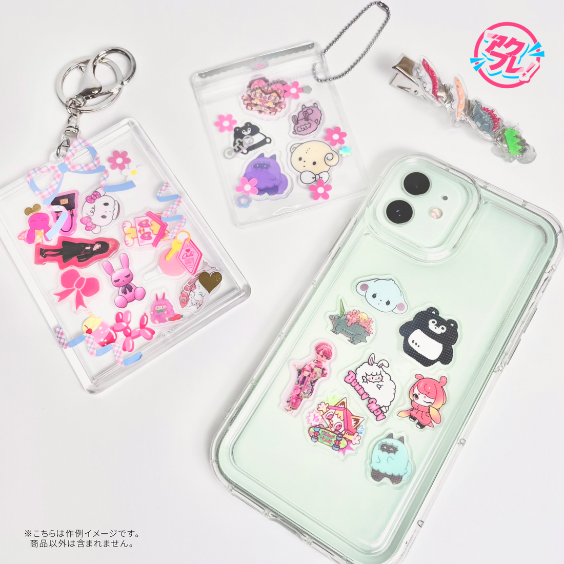 [Acrylic Flake Friends] SUSHI NIGIRIS -kumacoro- 20 types2