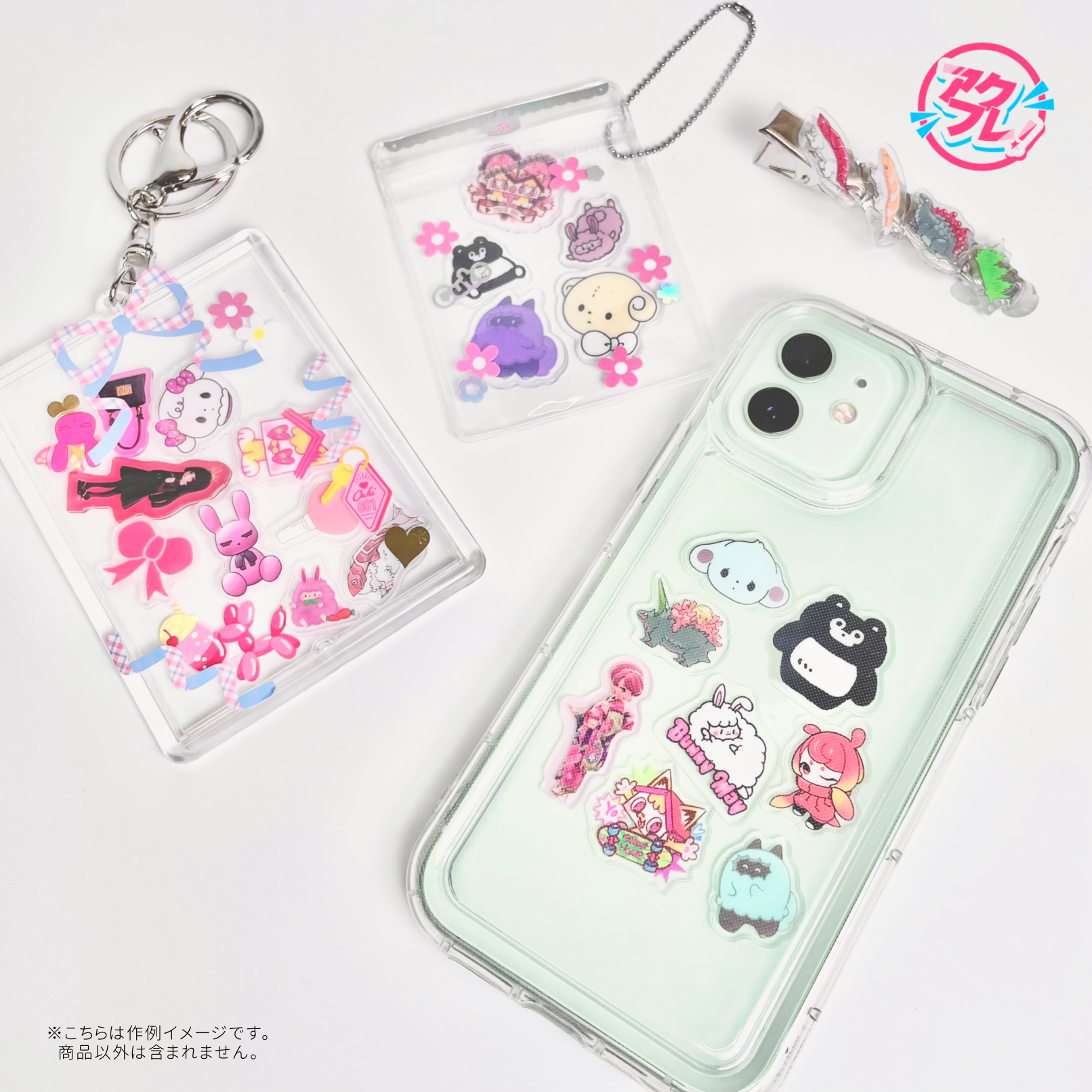 [Acrylic Flake Friends] SUSHI NIGIRIS -kumacoro- 20 types2