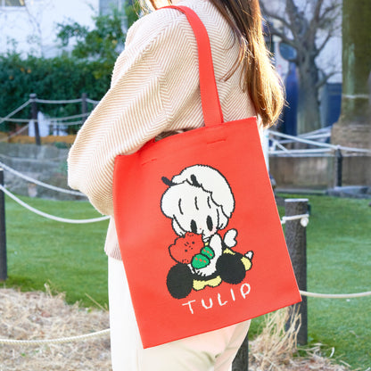 Knit Tote [Hayashi Uki]