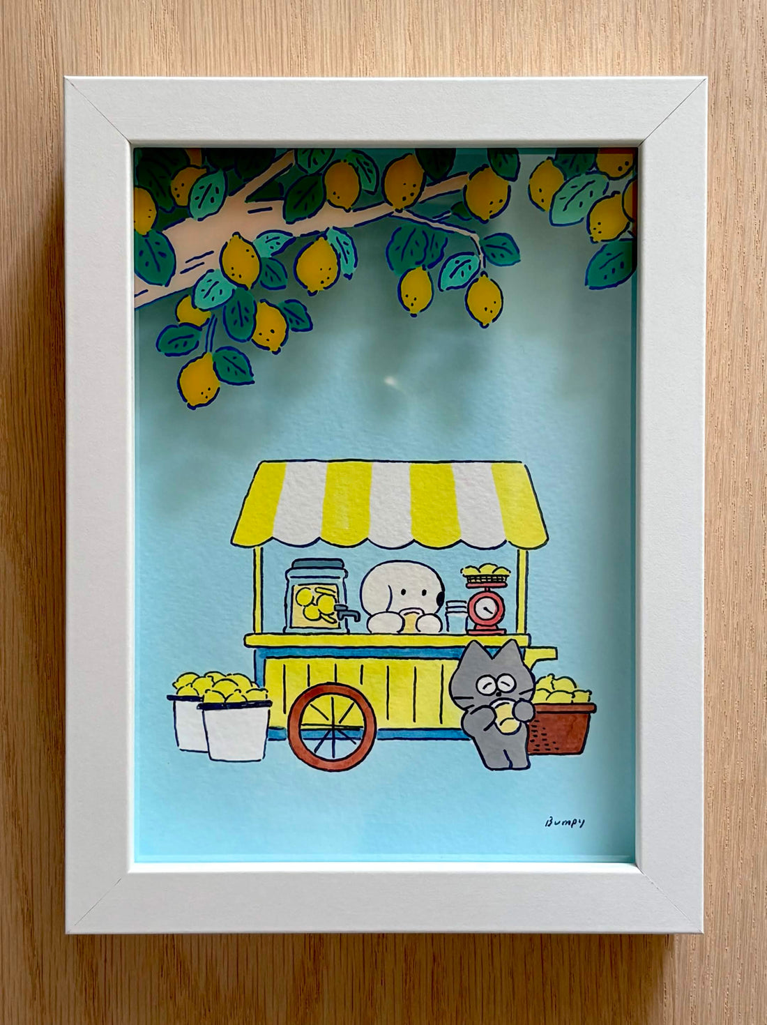 19.5cm × 14.5cm (Framed) Type A – Selga Style【Bumpy】