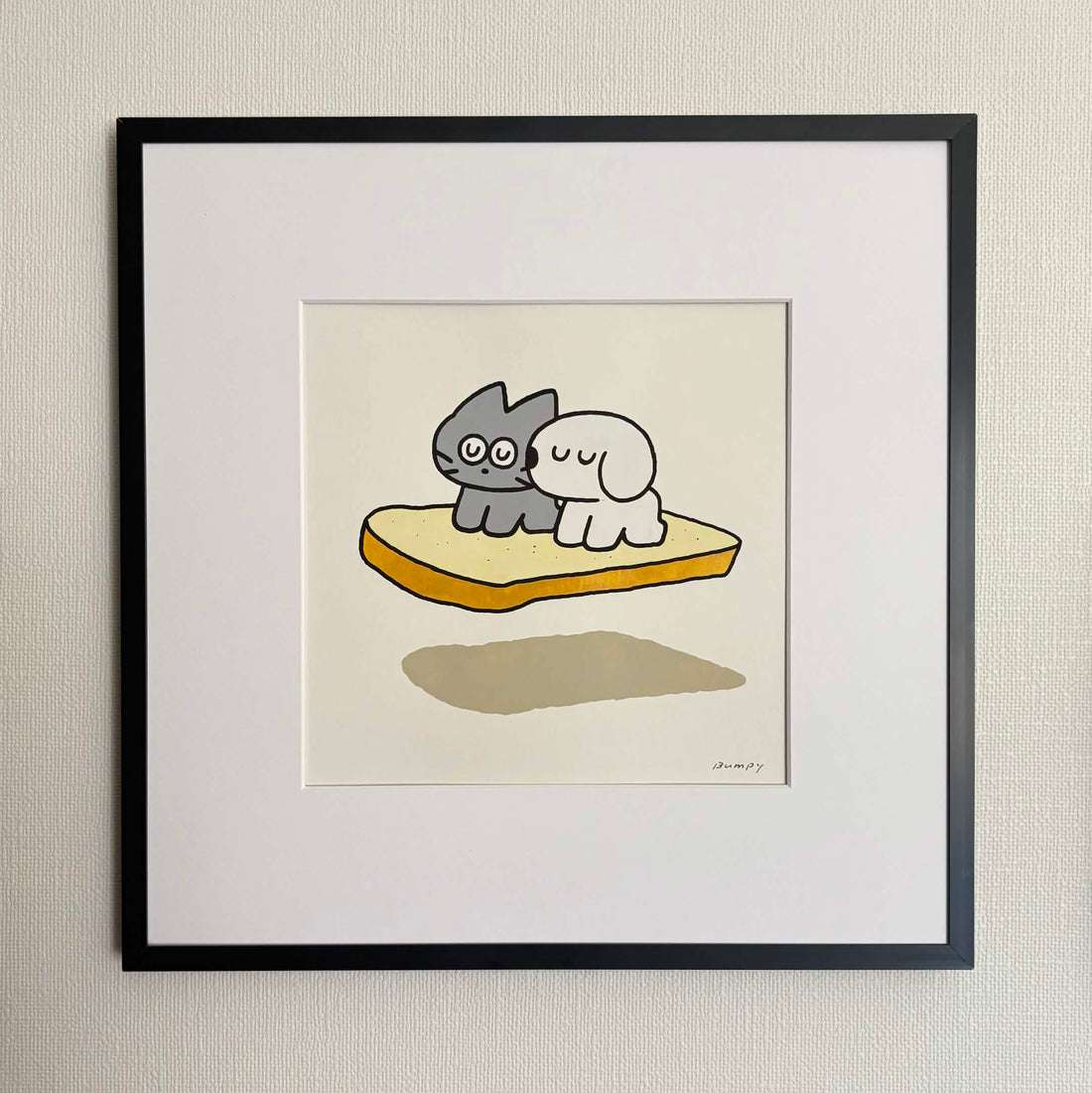 32cm × 32cm (Framed)【Bumpy】