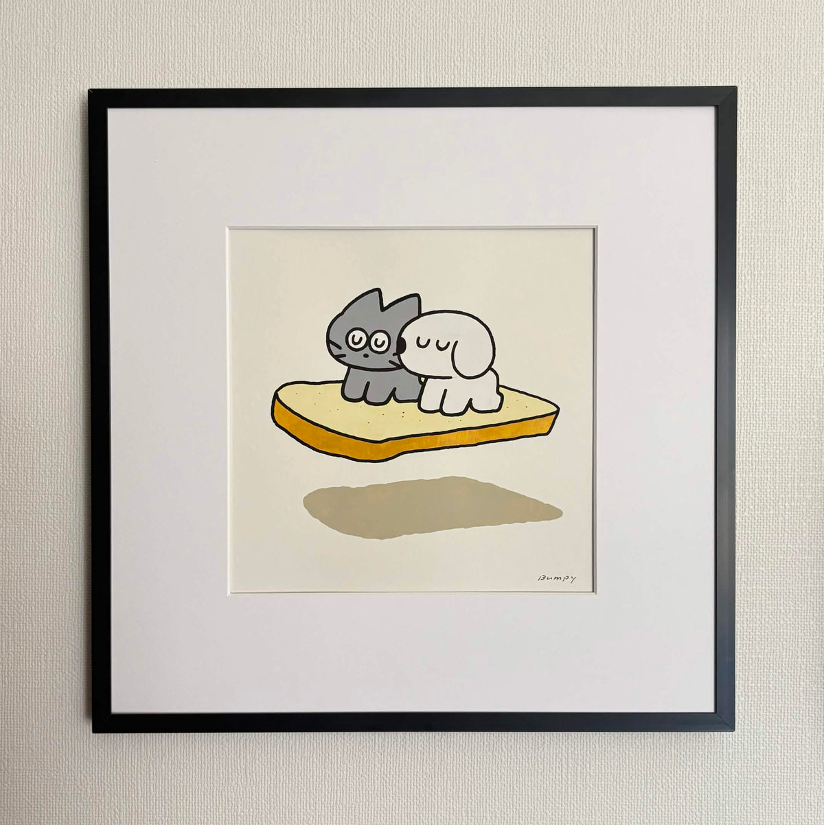 32cm × 32cm (Framed)【Bumpy】