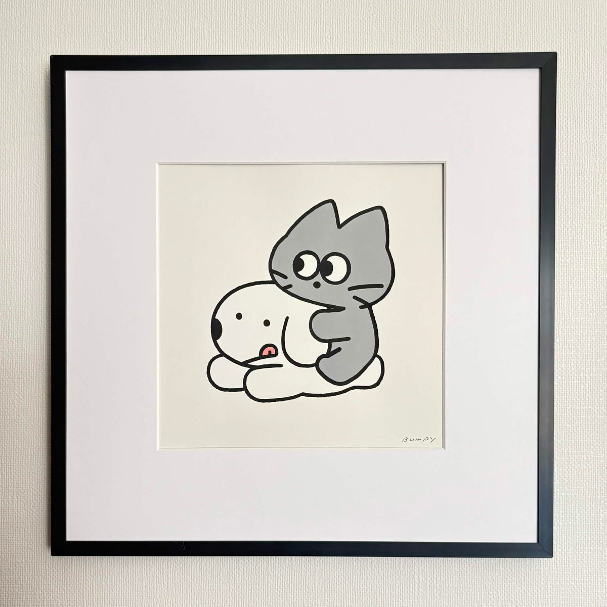 32cm × 32cm (Framed)【Bumpy】