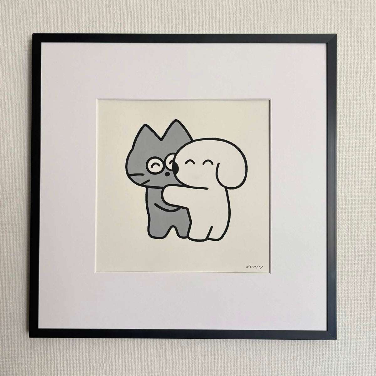 32cm × 32cm (Framed)【Bumpy】