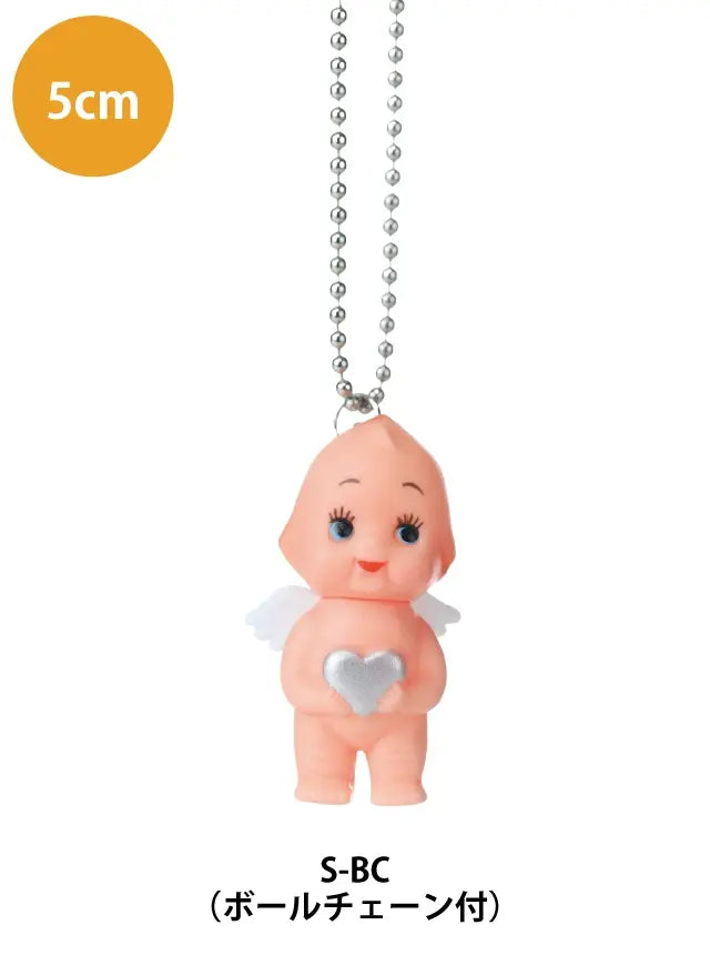 5cmハートオビツキューピーボールチェーン付き
