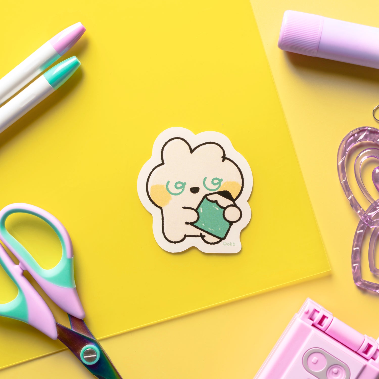 Okeusa (Standing) Sticker