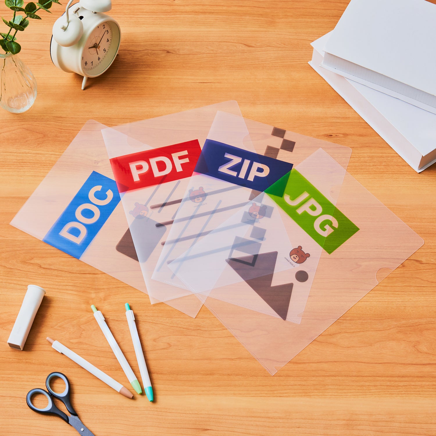 Sekino A4 Clear File (JPG Ver.)