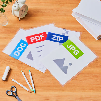 Sekino A4 Clear File (JPG Ver.)