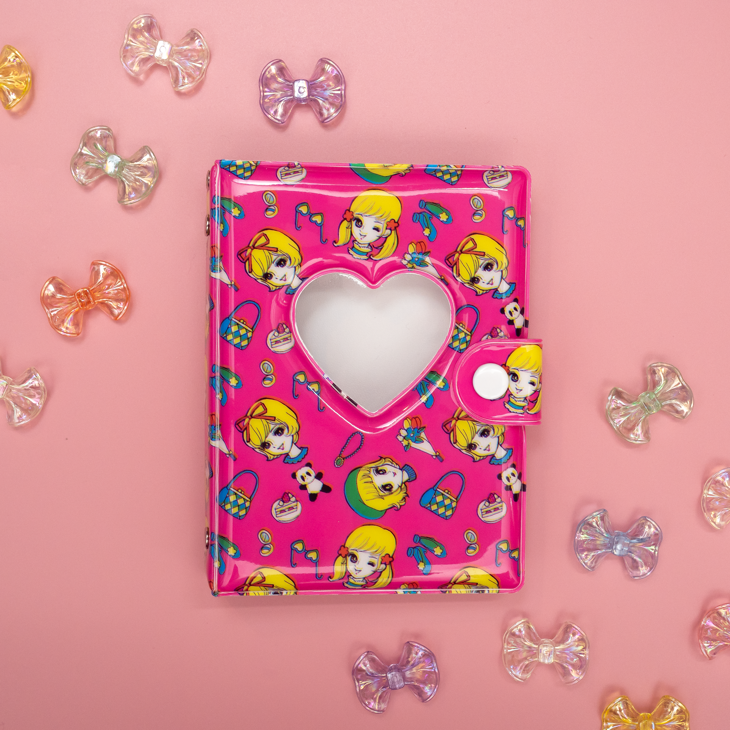 Sticker Album[omakeboshi] pink