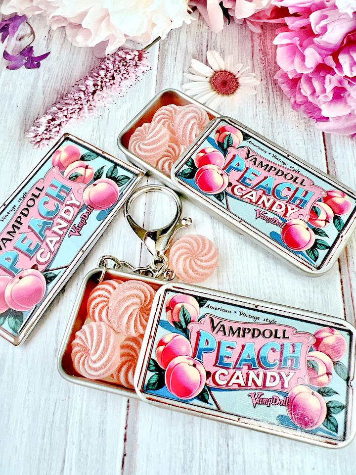 Candy Tin Bag Charm
