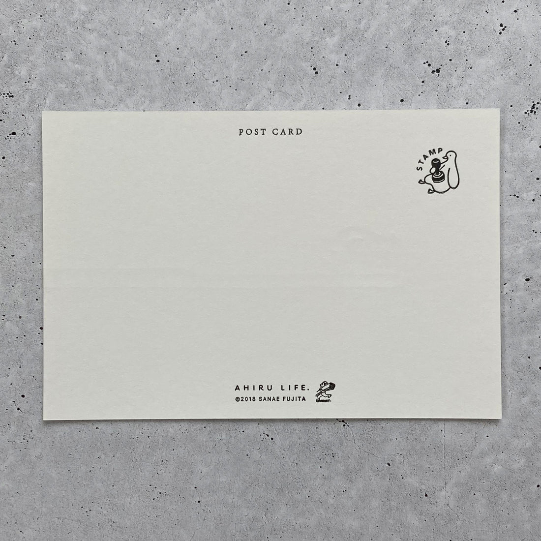 【Letterpress Printing】Postcard "Toothpaste"