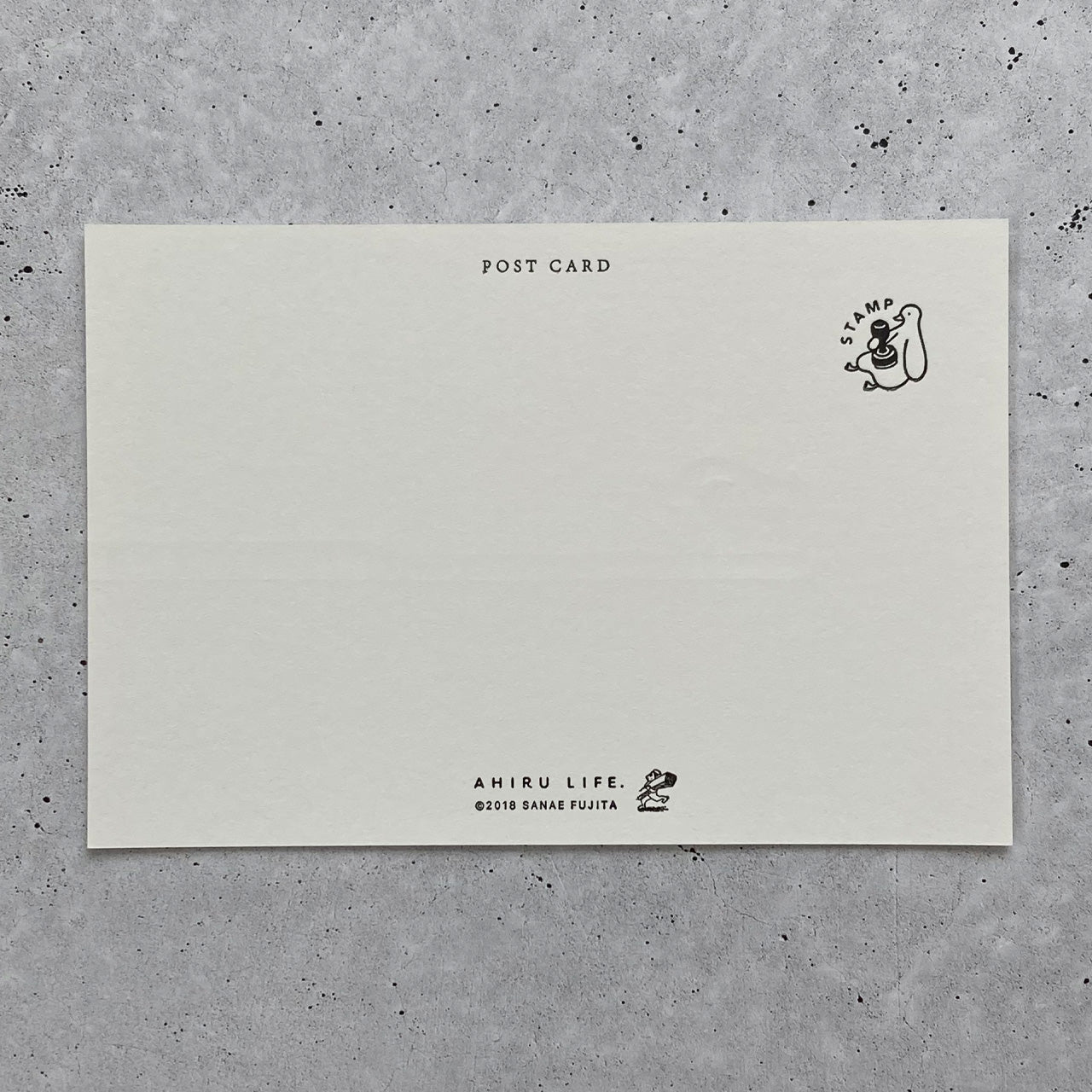 【Letterpress Printing】Postcard "Toothpaste"