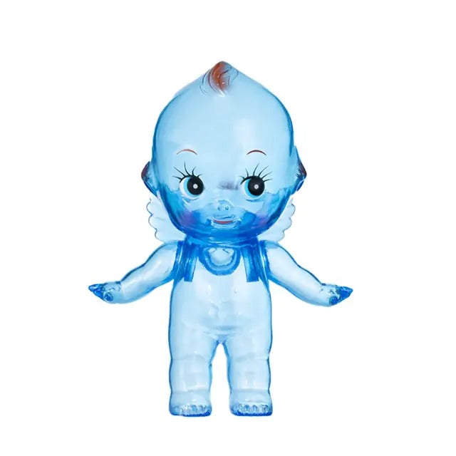 15cm  Colored Clear Blue Obitsu Kewpie Doll