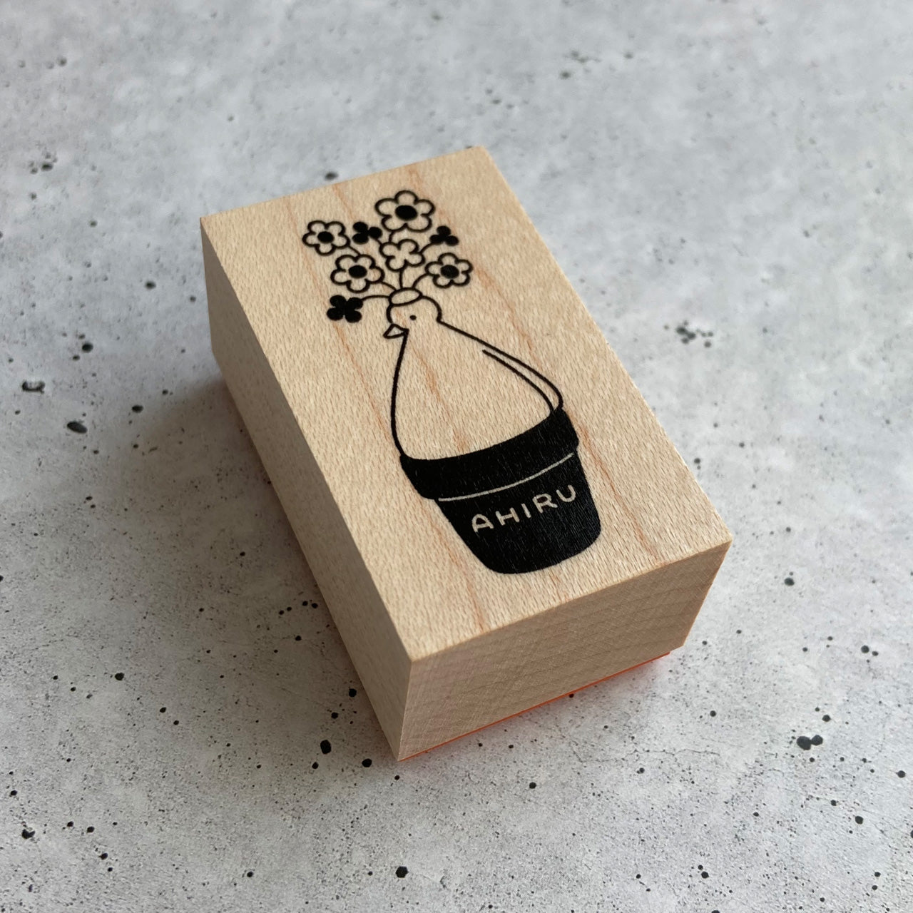 Rubber Stamp 　Flower【AHIRU LIFE.】