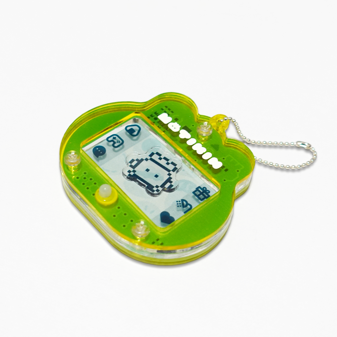 Mochikinchaku Virtual Pet-Style Acrylic Keychain