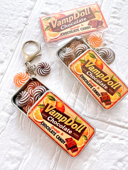 Candy Tin Bag Charm